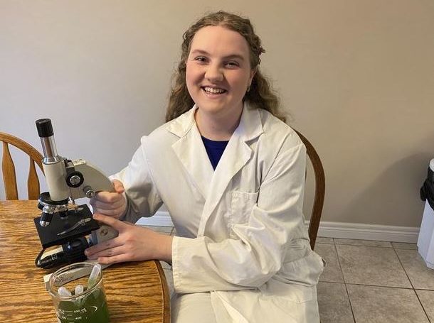 Annabelle Rayson - a St. Pat's student - placed fourth at an international STEM event in Dallas.